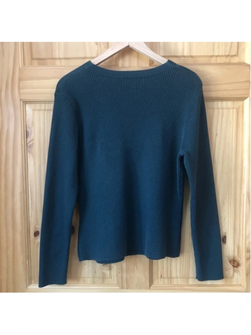 Vintage Van Huesen ribbed v-neck sweater women’s size XL